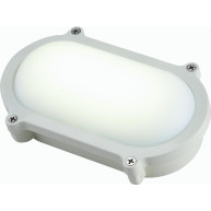 ΠΛΑΦΟΝΙΕΡΑ ΑΠΛΙΚΑ ΤΟΙΧΟΥ ALUMINIUM AURORA-2 LED 6W - 6000K - IP65
