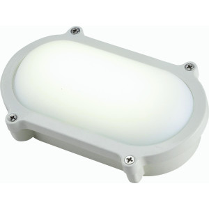 ΠΛΑΦΟΝΙΕΡΑ ΑΠΛΙΚΑ ΤΟΙΧΟΥ ALUMINIUM AURORA-2 LED 6W - 6000K - IP65