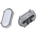 ΠΛΑΦΟΝΙΕΡΑ ΑΠΛΙΚΑ ΤΟΙΧΟΥ ALUMINIUM AURORA-3 LED 12W - 6000K - IP65