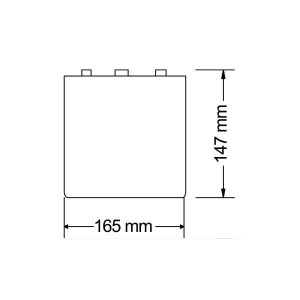 ΠΛΑΦΟΝΙΕΡΑ ΟΡΟΦΗΣ CYLINER 165 LED 19W - 3000K - IP20