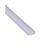 ΠΛΑΣΤΙΚΟ ΠΡΟΦΙΛ (ΔΙΑΦΑΝΟ) 1m ΓΙΑ ΤΑΙΝΙΑ LED SMD 18W - 230V έως 50m PLUG 8A/50