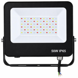 ΠΡΟΒΟΛΕΑΣ LED PLUS COLOR RGBW 50W - 230V - IP66