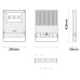 ΠΡΟΒΟΛΕΑΣ LED POLAR HE SYMMETRIC 175W - 3 Cob - PR - 90° - IP66