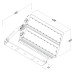 ΠΡΟΒΟΛΕΑΣ LED BIG ARENA 198000 HP 900W - 25° - 5500K - SYMMETRIC - ENEC