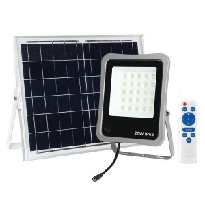 ΠΡΟΒΟΛΕΑΣ LED SOLAR PLUS FLOOD 50W - 6Ah - 4000K - IP65