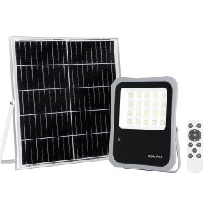 ΠΡΟΒΟΛΕΑΣ LED SOLAR PLUS FLOOD 200W - 20Ah - 4000K - IP65