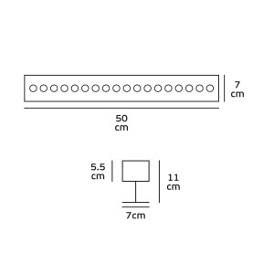 ΠΡΟΒΟΛΕΑΣ FLOOD LED 10° WALLWASHER 18W - 230V - RGB - IP65