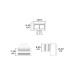 ΠΡΟΒΟΛΕΑΣ FLOOD LED WALLWASHER CASTLE ASYMMETRIC 4W - 24V - 3000K - IP66