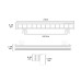 ΠΡΟΒΟΛΕΑΣ FLOOD LED WALLWASHER CASTLE ASYMMETRIC 24W - 230V - 3000K - IP66