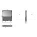 ΠΡΟΒΟΛΕΑΣ LED CLUCE GEMINI MAX PRO STREET LENS 96W - 3 MODULE - 4000K - IP66
