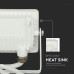 ΠΡΟΒΟΛΕΑΣ VTAC SAMSUNG CHIP LED 10W - 6000K - WHITE - IP65