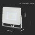 ΠΡΟΒΟΛΕΑΣ VTAC SAMSUNG CHIP LED 50W - 6000K - WHITE - IP65