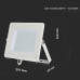 ΠΡΟΒΟΛΕΑΣ VTAC SAMSUNG CHIP LED 100W - 3000K - WHITE - IP65