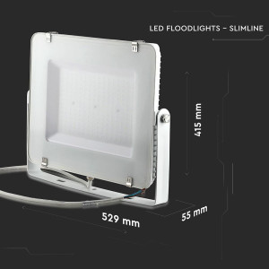 ΠΡΟΒΟΛΕΑΣ VTAC SAMSUNG CHIP LED 300W - 4000K - WHITE - IP65