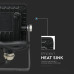 ΠΡΟΒΟΛΕΑΣ VTAC SAMSUNG CHIP LED 10W - 3000K - BLACK - IP65