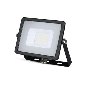 ΠΡΟΒΟΛΕΑΣ VTAC SAMSUNG CHIP LED 20W - 3000K - BLACK - IP65