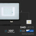 ΠΡΟΒΟΛΕΑΣ VTAC SAMSUNG CHIP LED 30W - 6000K - BLACK - IP65