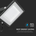 ΠΡΟΒΟΛΕΑΣ VTAC SAMSUNG CHIP LED 100W - 3000K - BLACK - IP65