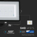 ΠΡΟΒΟΛΕΑΣ VTAC SAMSUNG CHIP LED 100W - 6000K - BLACK - IP65