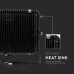 ΠΡΟΒΟΛΕΑΣ VTAC SAMSUNG CHIP LED 150W - 4000K - BLACK - IP65