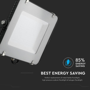 ΠΡΟΒΟΛΕΑΣ VTAC SAMSUNG CHIP LED 150W - 6000K - BLACK - IP65