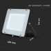 ΠΡΟΒΟΛΕΑΣ VTAC SAMSUNG CHIP LED 200W - 4000K - BLACK - IP65