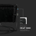 ΠΡΟΒΟΛΕΑΣ VTAC SAMSUNG CHIP LED 300W - 4000K - BLACK - IP65