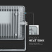 ΠΡΟΒΟΛΕΑΣ VTAC SAMSUNG CHIP LED 20W - 4000K - GREY - IP65