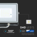 ΠΡΟΒΟΛΕΑΣ VTAC SAMSUNG CHIP LED 30W - 4000K - GREY - IP65