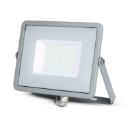 ΠΡΟΒΟΛΕΑΣ VTAC SAMSUNG CHIP LED 50W - 4000K - GREY - IP65