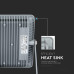 ΠΡΟΒΟΛΕΑΣ VTAC SAMSUNG CHIP LED 100W - 4000K - GREY - IP65