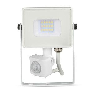ΠΡΟΒΟΛΕΑΣ ΚΙΝΗΣΗΣ VTAC LED PANEL SENSOR 10W - 3000K - WHITE - IP65