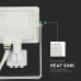 ΠΡΟΒΟΛΕΑΣ ΚΙΝΗΣΗΣ VTAC LED PANEL SENSOR 10W - 3000K - WHITE - IP65