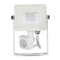 ΠΡΟΒΟΛΕΑΣ ΚΙΝΗΣΗΣ VTAC LED PANEL SENSOR 10W - 4000K - WHITE - IP65