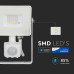 ΠΡΟΒΟΛΕΑΣ ΚΙΝΗΣΗΣ VTAC LED PANEL SENSOR 10W - 4000K - WHITE - IP65