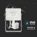 ΠΡΟΒΟΛΕΑΣ ΚΙΝΗΣΗΣ VTAC LED PANEL SENSOR 10W - 6000K - WHITE - IP65
