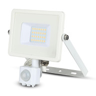 ΠΡΟΒΟΛΕΑΣ ΚΙΝΗΣΗΣ VTAC LED PANEL SENSOR 20W - 4000K - WHITE - IP65