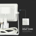 ΠΡΟΒΟΛΕΑΣ ΚΙΝΗΣΗΣ VTAC LED PANEL SENSOR 20W - 6000K - WHITE - IP65