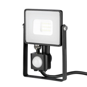 ΠΡΟΒΟΛΕΑΣ ΚΙΝΗΣΗΣ VTAC LED PANEL SENSOR 10W - 4000K - BLACK - IP65