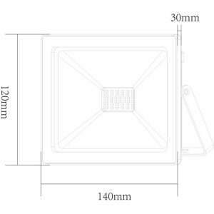 ΠΡΟΒΟΛΕΑΣ LED SMD LINUS GREEN 30W - 230V - IP66