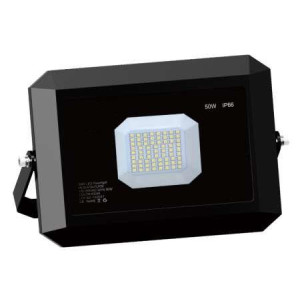 ΠΡΟΒΟΛΕΑΣ LED ULTRA SLIM 50W - 4000K - BLACK - IP66
