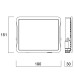 ΠΡΟΒΟΛΕΑΣ SYLVANIA START LED 45W - 4000K - BLACK - IP65