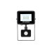 ΠΡΟΒΟΛΕΑΣ SYLVANIA START SENSOR 10W - 3000K - BLACK - IP54