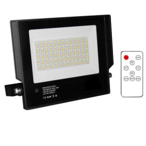 ΠΡΟΒΟΛΕΑΣ CCT ALL WHITE 3 IN 1 & REMOTE 50W - BLACK - IP65