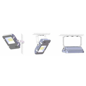 ΠΡΟΒΟΛΕΑΣ LED ΓΗΠΕΔΩΝ & ΜΝΗΜΕΙΩΝ ARENA ASYMMETRIC 48W - IP66 - ENEC