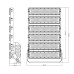 ΠΡΟΒΟΛΕΑΣ LED ΓΗΠΕΔΩΝ & ΣΤΑΔΙΩΝ RAFALE XXL 1440W - IP66 - ENEC