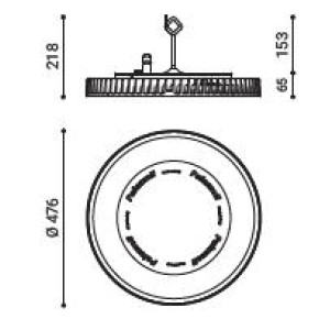 ΠΡΟΒΟΛΕΑΣ PALAZZOLI META 110° LED 199W - 4000K - IP66 - ENEC