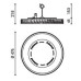 ΠΡΟΒΟΛΕΑΣ PALAZZOLI META 110° LED 199W - 4000K - IP66 - ENEC