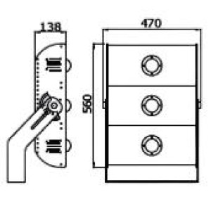 ΠΡΟΒΟΛΕΑΣ LED ΓΗΠΕΔΩΝ & ΜΝΗΜΕΙΩΝ LIBERO COB XL 420W - 6000K - IP66