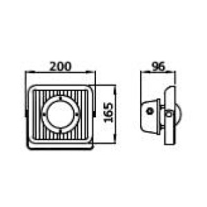 ΠΡΟΒΟΛΕΑΣ LED ΜΟΥΣΕΙΩΝ & ΜΝΗΜΕΙΩΝ CRAB SMALL 35W - 6000K - IP67